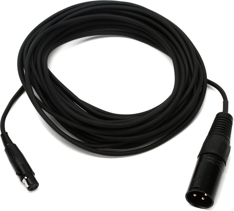 AUDIX CBLM25 Mini XLR Female to XLR Male Cable Micros Series Microphones, 25-Foot - Black - Image 1